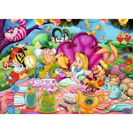 Disney Collector's Edition Alice in Wonderland 1000pc Jigsaw Puzzle Extra Image 1
